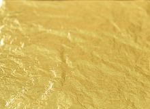 Сусальное золото Французское 1,25г., Noris, Евро стандарт (80мм), 22к, 25л.