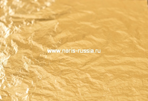 Сусальное золото Платиновое 1,25г., Noris, Евро стандарт (80мм), 23,75к, 25л.
